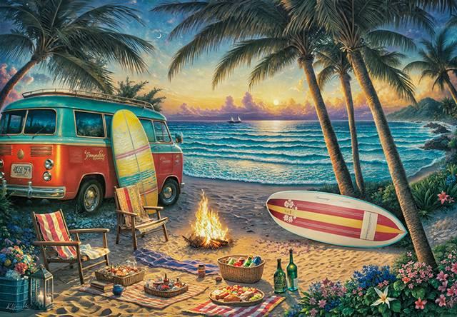 CherryPazzi - Van Life - 500 Piece Jigsaw Puzzle