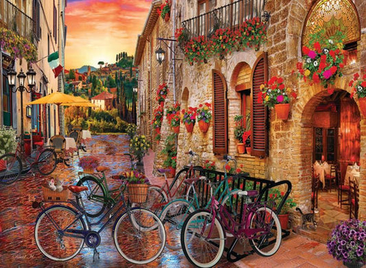 Anatolian - Biking in Tuscany - 1000 Piece Jigsaw Puzzle