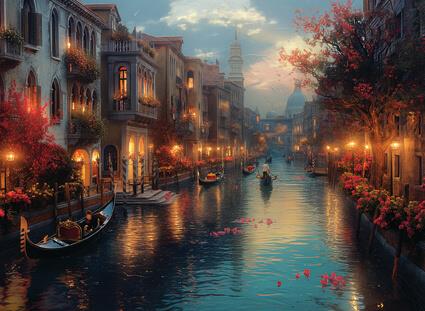 Anatolian - Dawn In Venice - 1000 Piece Jigsaw Puzzle