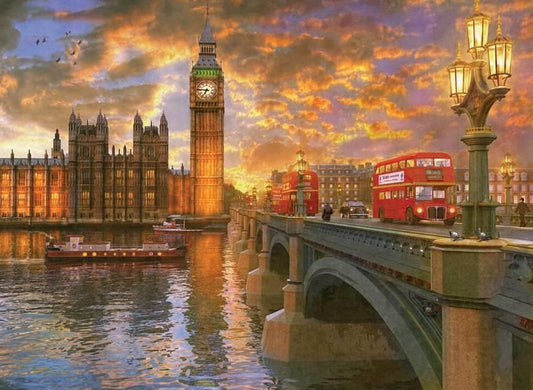 Anatolian - Westminster Sunset - 1000 Piece Jigsaw Puzzle