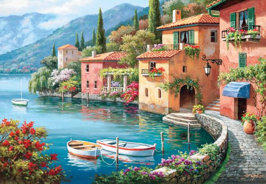 Anatolian - Villagio Dal Lago - 2000 Piece Jigsaw Puzzle