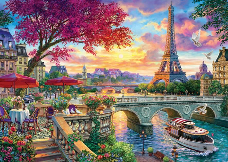 Anatolian - Blooming Paris - 3000 Piece Jigsaw Puzzle