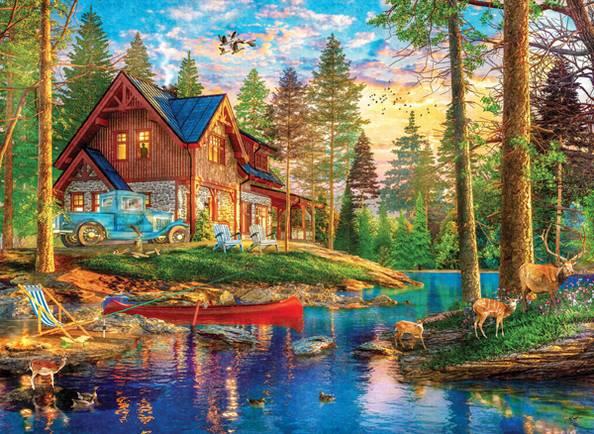 Anatolian - Summer Cabin - 4000 Piece Jigsaw Puzzle