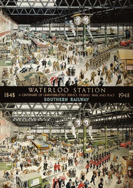 Gibsons - Waterloo Station - 1000 Piece Jigsaw Puzzle