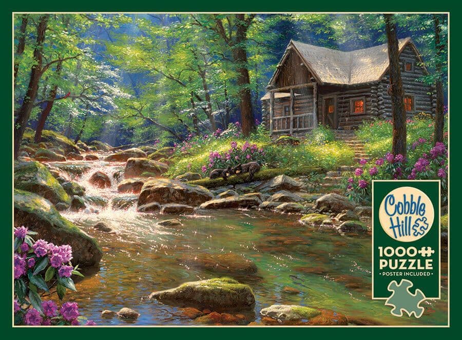 Cobble Hill - Fishing Cabin - 1000 Piece Jigsaw Puzzle