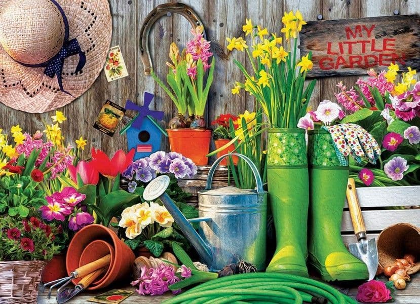 Eurographics - Garden Tools - 1000 Piece Jigsaw Puzzle