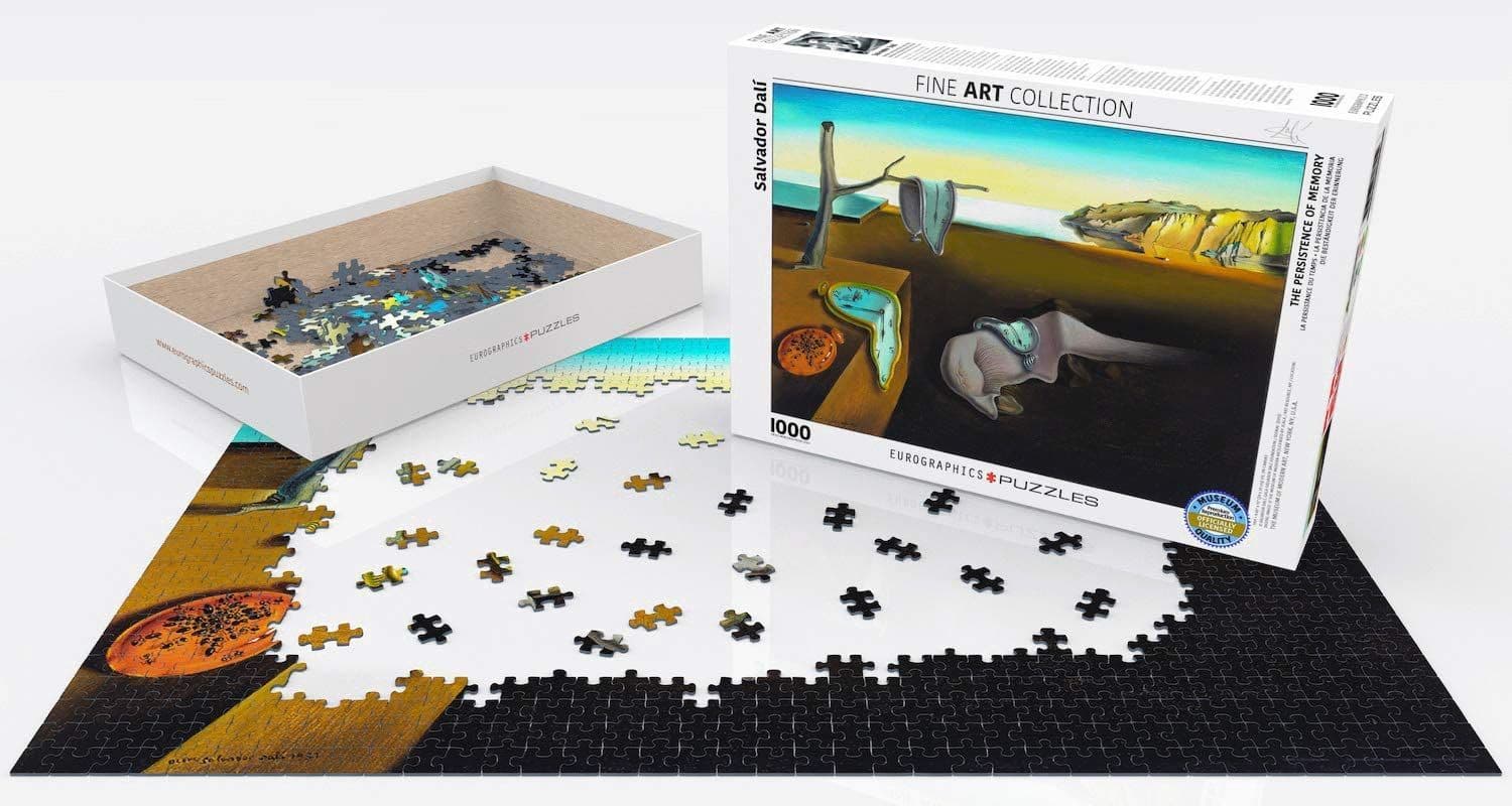 Eurographics - Salvador Dali - The Persistence of Memory - 1000 Piece ...