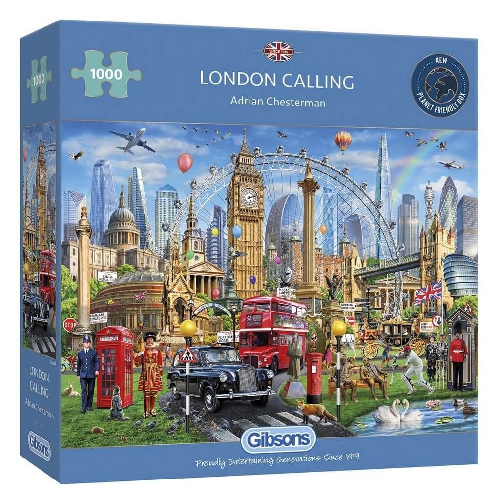 Gibsons - London Calling - 1000 Piece Jigsaw Puzzle