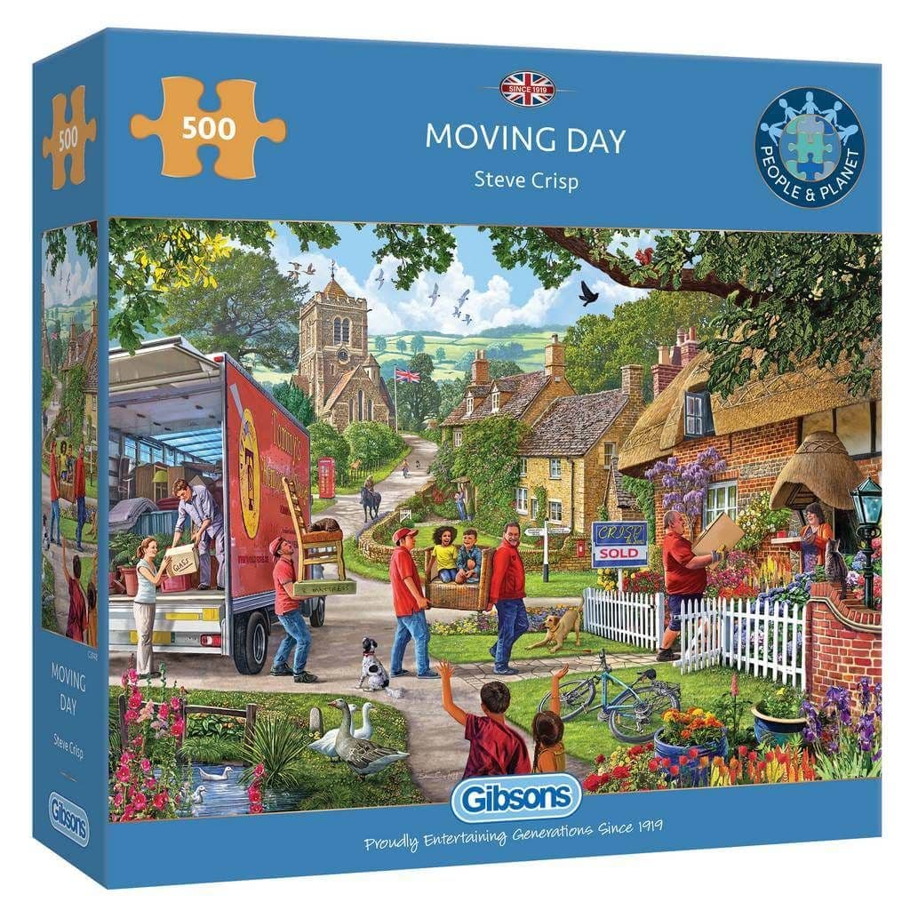 Gibsons selling Summer Days 1000 piece Puzzle by Steve Crisp