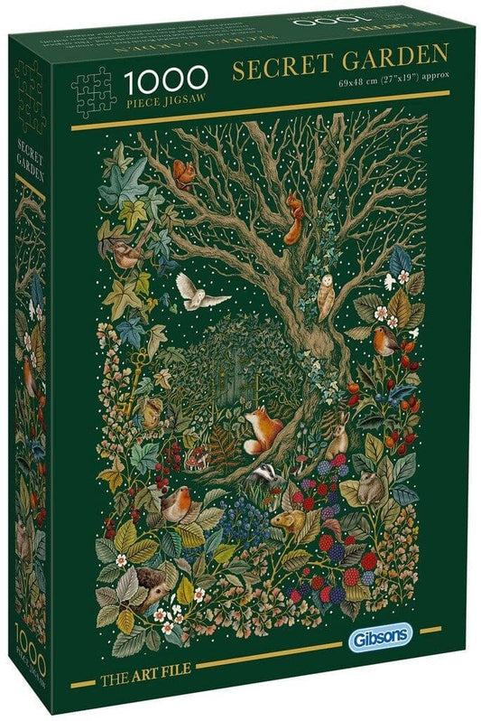 Gibsons - Secret Garden - 1000 Piece Jigsaw Puzzle