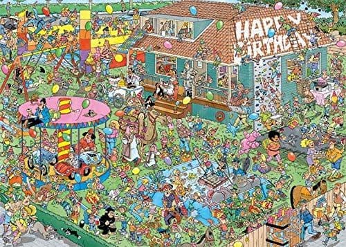 Jan van Haasteren Children s Birthday 1000 Pieces Jigsaw Puzzles Direct