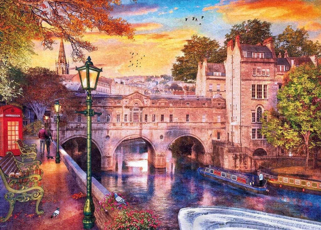 Ravensburger - Bath Romance - 1000 Piece Jigsaw Puzzle