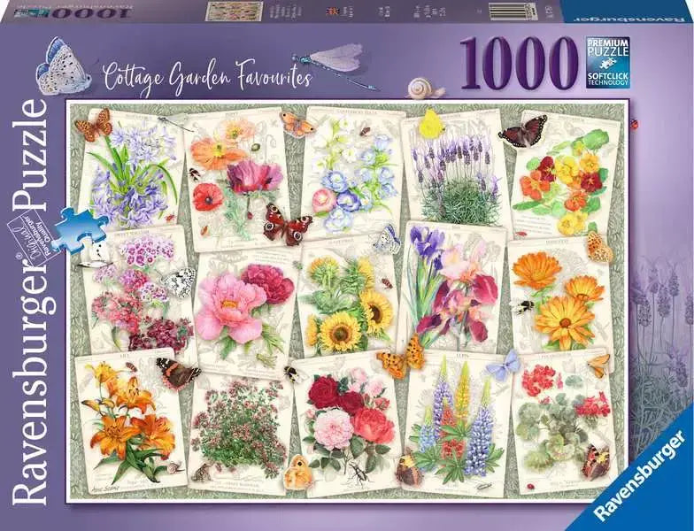 Ravensburger - Country Garden Favourites - 1000 Piece Jigsaw Puzzle