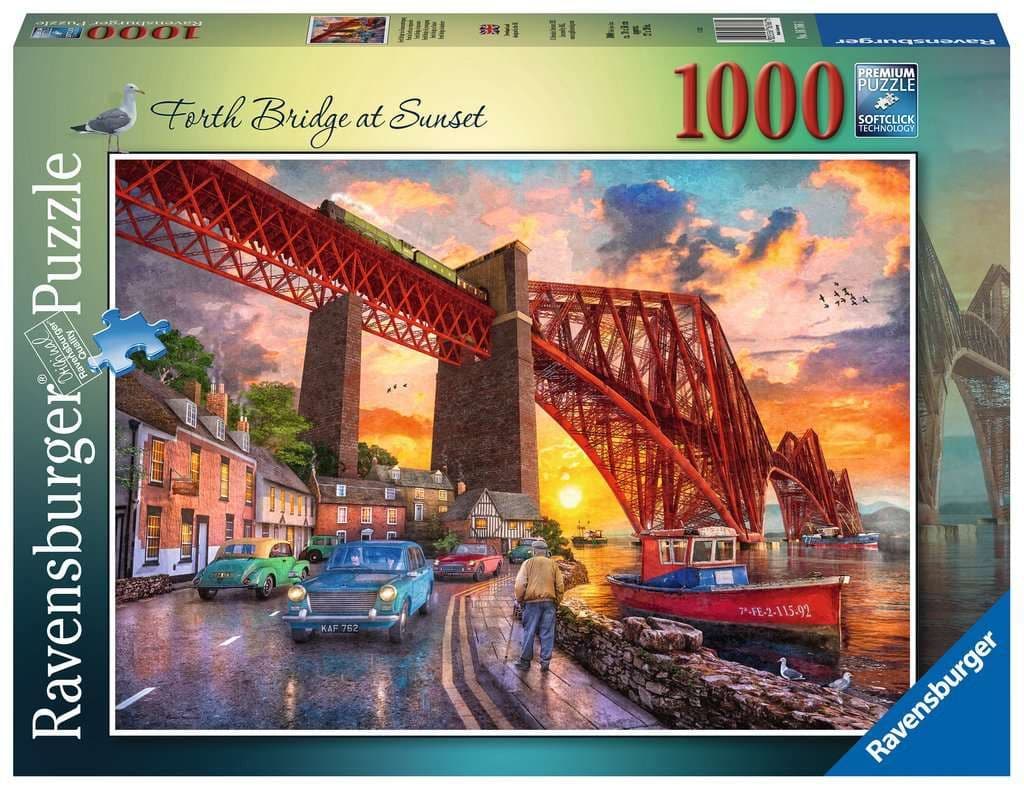 Ravensburger - Forth Bridge at Sunset 1000 Piece Jigsaw Puzzle