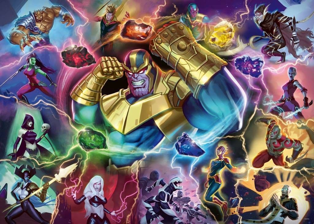 Ravensburger - Marvel Villainous - Thanos - 1000 Piece Jigsaw Puzzle