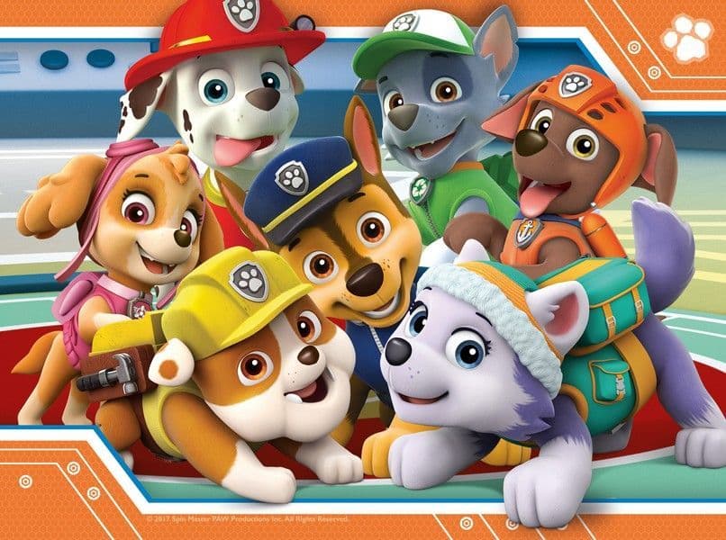 Ravensburger - Paw Patrol 4 in a Box Jigsaw Puzzle - Jigsaw Puzzles Direct